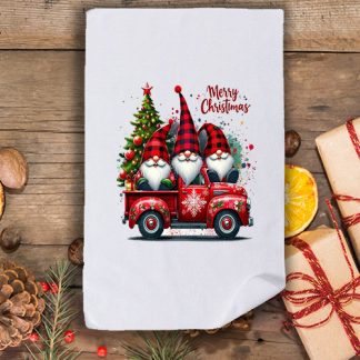 Коледни кърпи с принт